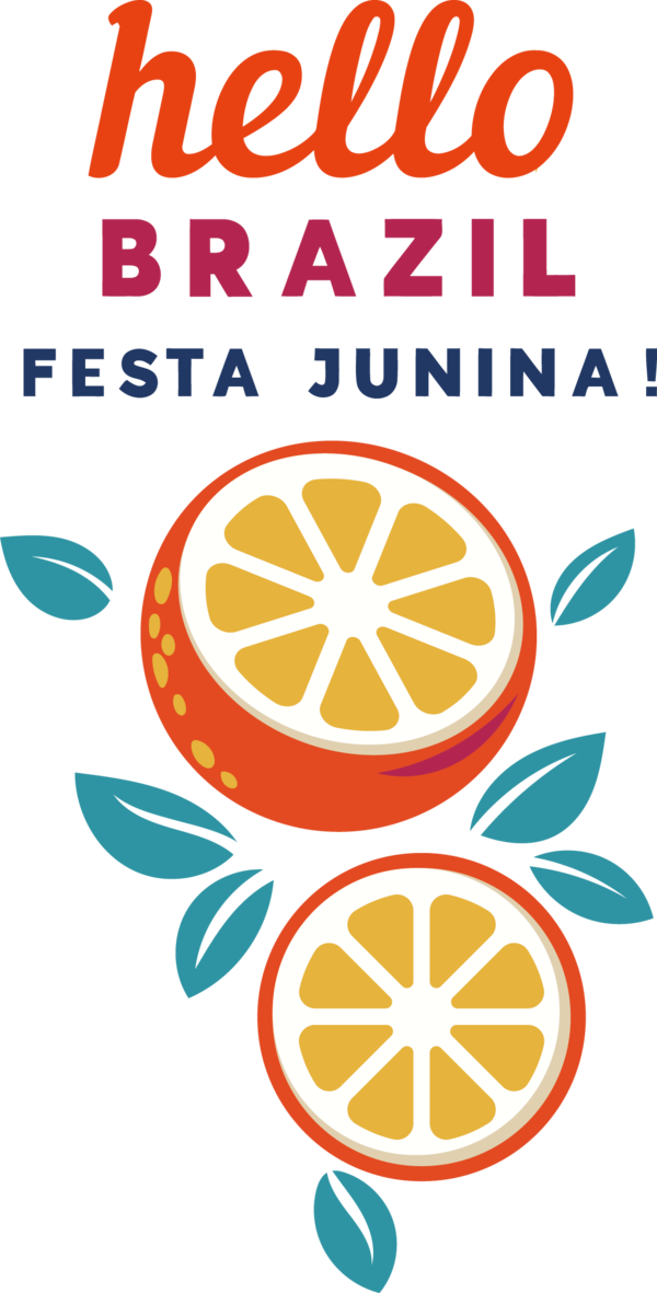 Transparent Festa Junina Logo Rope Color for Brazilian Festa Junina for Festa Junina