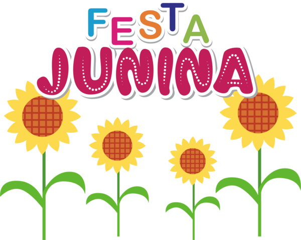 Transparent Festa Junina Design Poster Drawing for Brazilian Festa Junina for Festa Junina