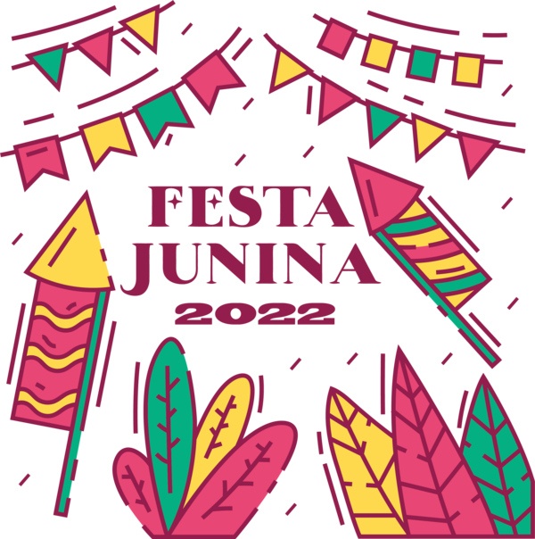 Transparent Festa Junina Midsummer Design Party for Brazilian Festa Junina for Festa Junina