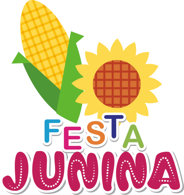 Transparent Festa Junina Design Drawing Poster for Brazilian Festa Junina for Festa Junina