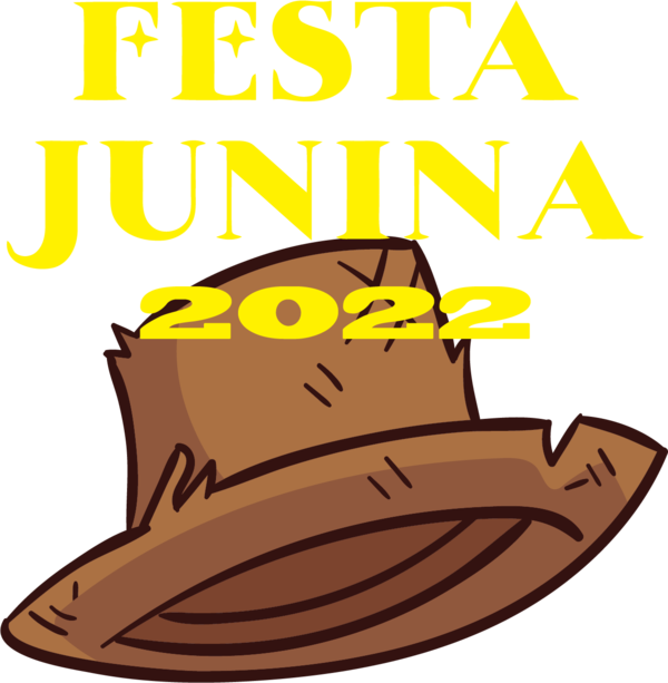 Transparent Festa Junina Hat Line Mathematics for Brazilian Festa Junina for Festa Junina