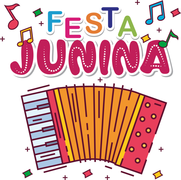 Transparent Festa Junina Icon Drawing Silhouette for Brazilian Festa Junina for Festa Junina