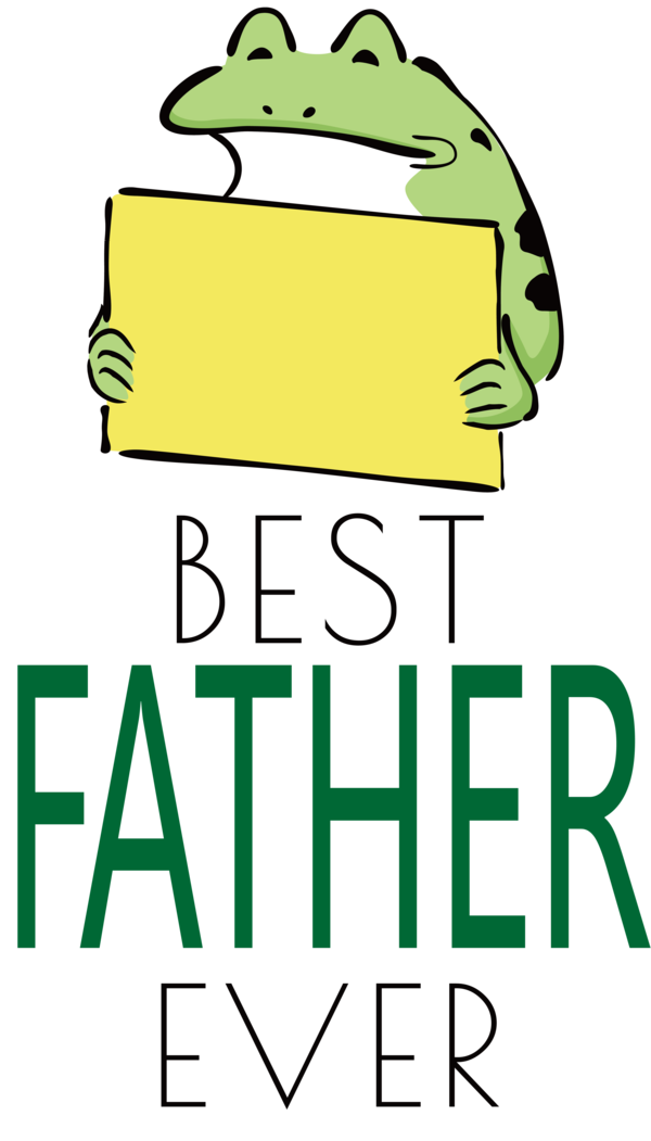 Transparent Father's Day Human Cartoon Logo for Happy Father's Day for Fathers Day