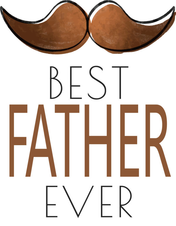 Transparent Father's Day good Logo for Happy Father's Day for Fathers Day