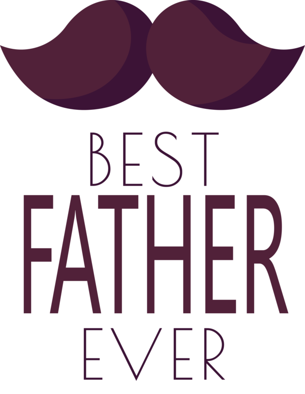Transparent Father's Day Design Logo Father for Happy Father's Day for Fathers Day
