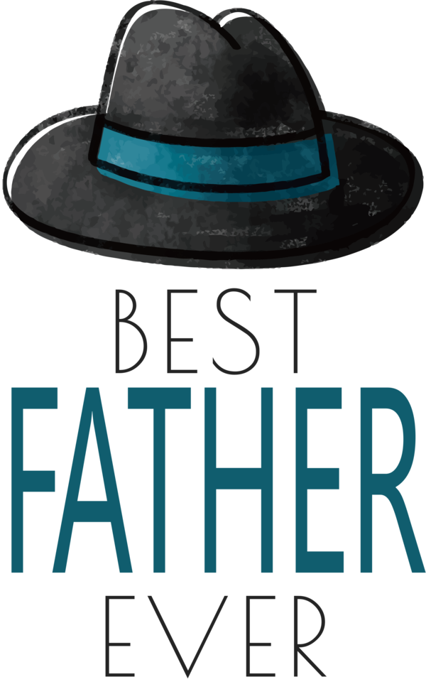 Transparent Father's Day Eurasian teal Logo Teal for Happy Father's Day for Fathers Day