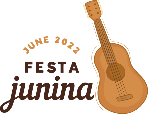 Transparent Festa Junina Guitar Accessory Acoustic Guitar String Instrument for Brazilian Festa Junina for Festa Junina