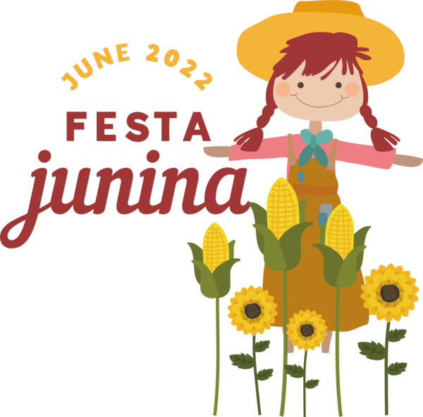 Transparent Festa Junina Common sunflower Flower Sunflower seed for Brazilian Festa Junina for Festa Junina