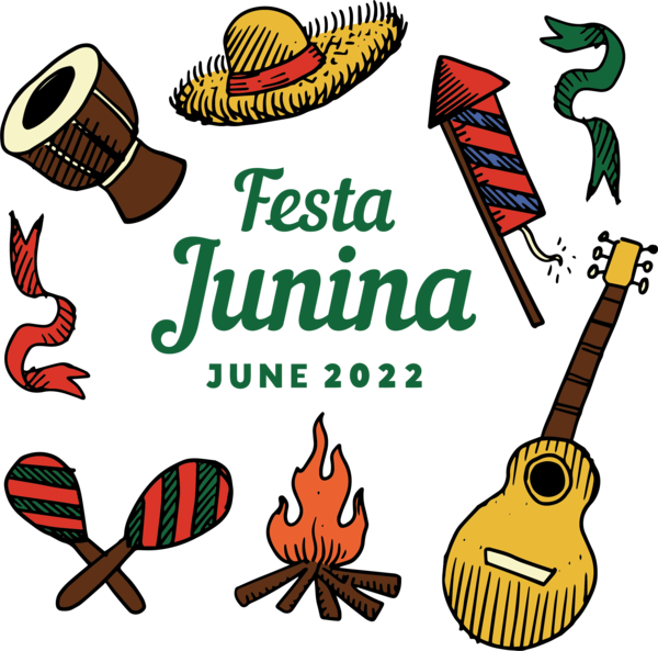 Transparent Festa Junina Guitar Accessory Guitar Electric Guitar for Brazilian Festa Junina for Festa Junina