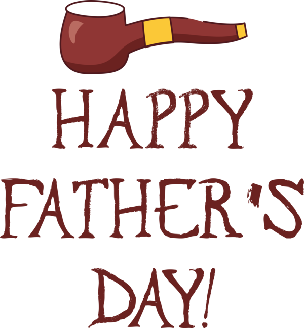 Transparent Father's Day Logo Vector Design for Happy Father's Day for Fathers Day