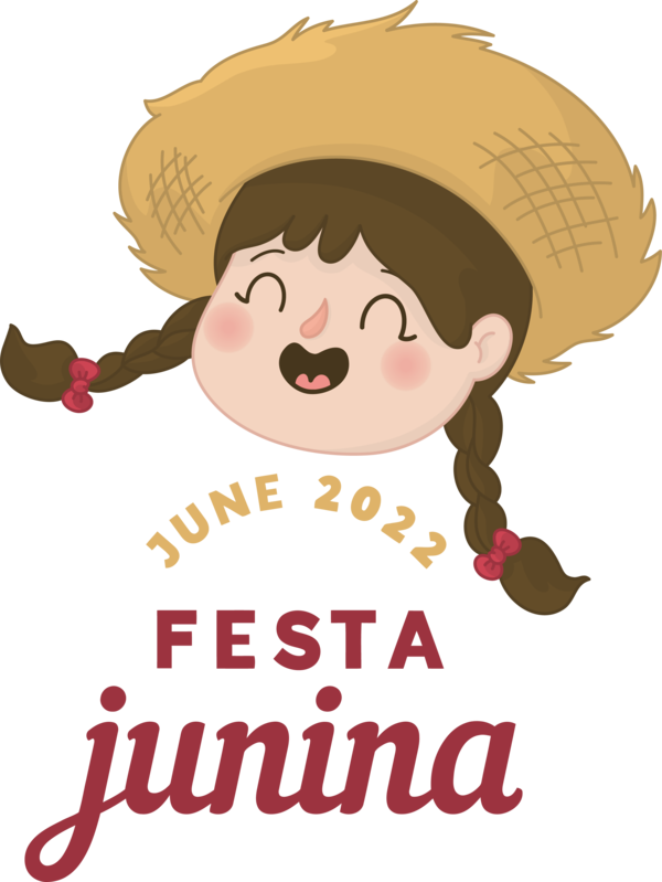 Transparent Festa Junina Human Cartoon Happiness for Brazilian Festa Junina for Festa Junina