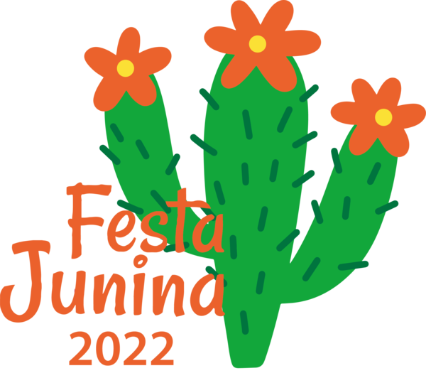 Transparent Festa Junina Vegetable Flower Design for Brazilian Festa Junina for Festa Junina