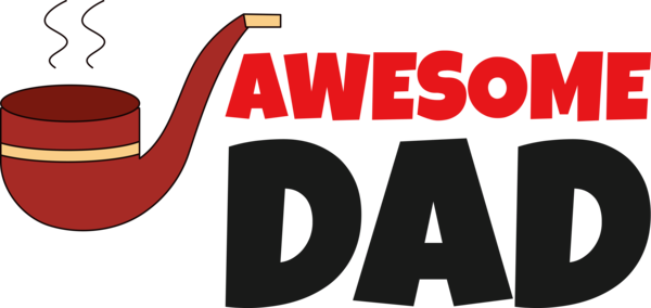 Transparent Father's Day Logo Design Fluval for Happy Father's Day for Fathers Day