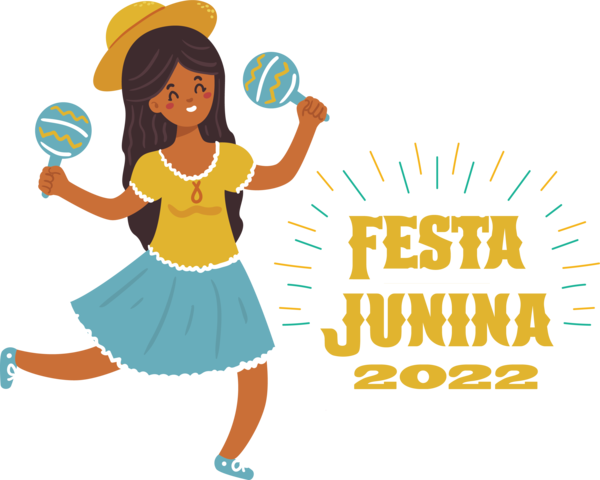 Transparent Festa Junina Clothing Cartoon Joint for Brazilian Festa Junina for Festa Junina