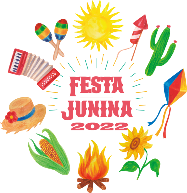 Transparent Festa Junina free Design Cartoon for Brazilian Festa Junina for Festa Junina