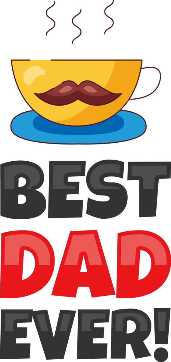 Transparent Father's Day Logo Design Line for Happy Father's Day for Fathers Day
