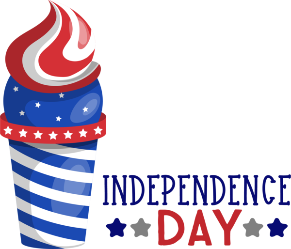 Transparent US Independence Day Geometry Logo Font for 4th Of July for Us Independence Day