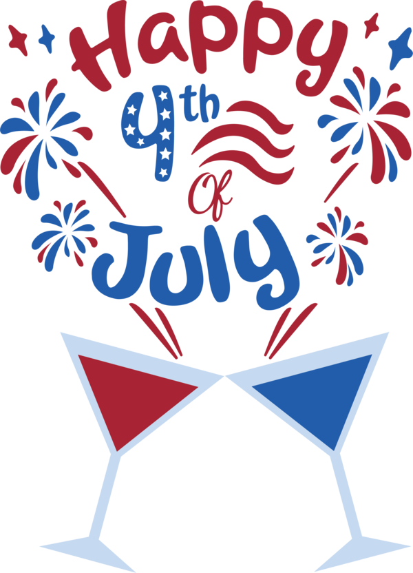 Transparent US Independence Day Logo for 4th Of July for Us Independence Day