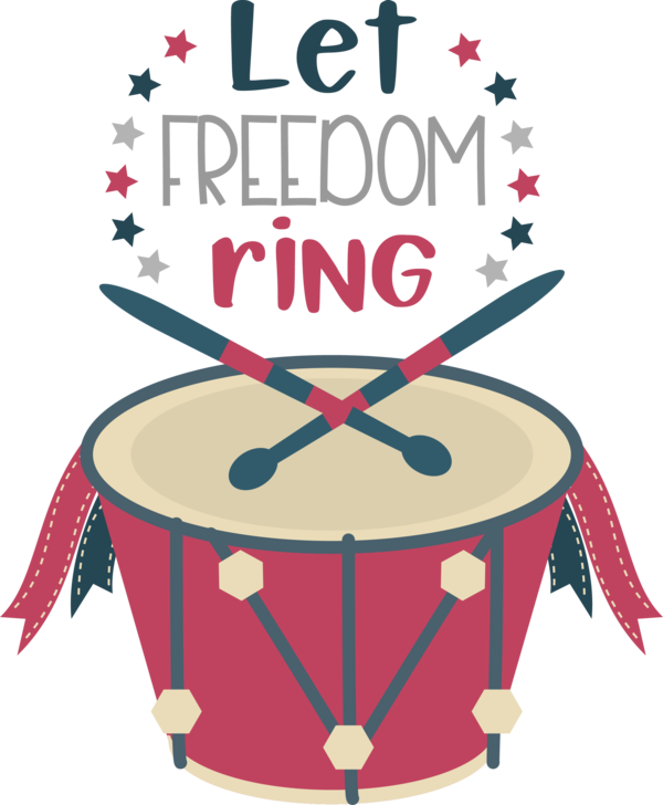 Transparent US Independence Day Clip Art for Fall Design Drawing for Let Freedom Ring for Us Independence Day