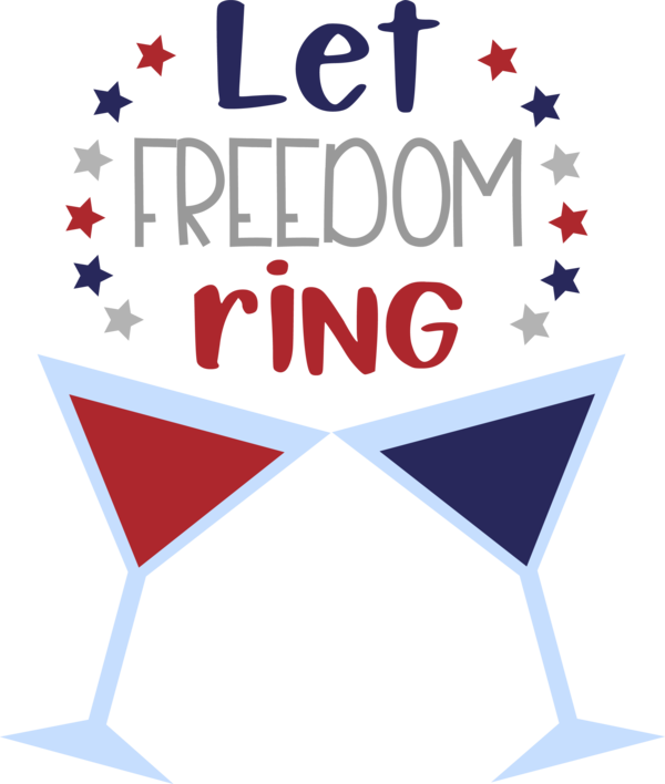 Transparent US Independence Day Logo Line Triangle for Let Freedom Ring for Us Independence Day