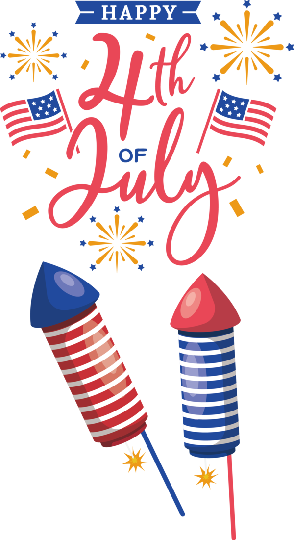 Transparent US Independence Day Pixel Design Drawing for 4th Of July for Us Independence Day