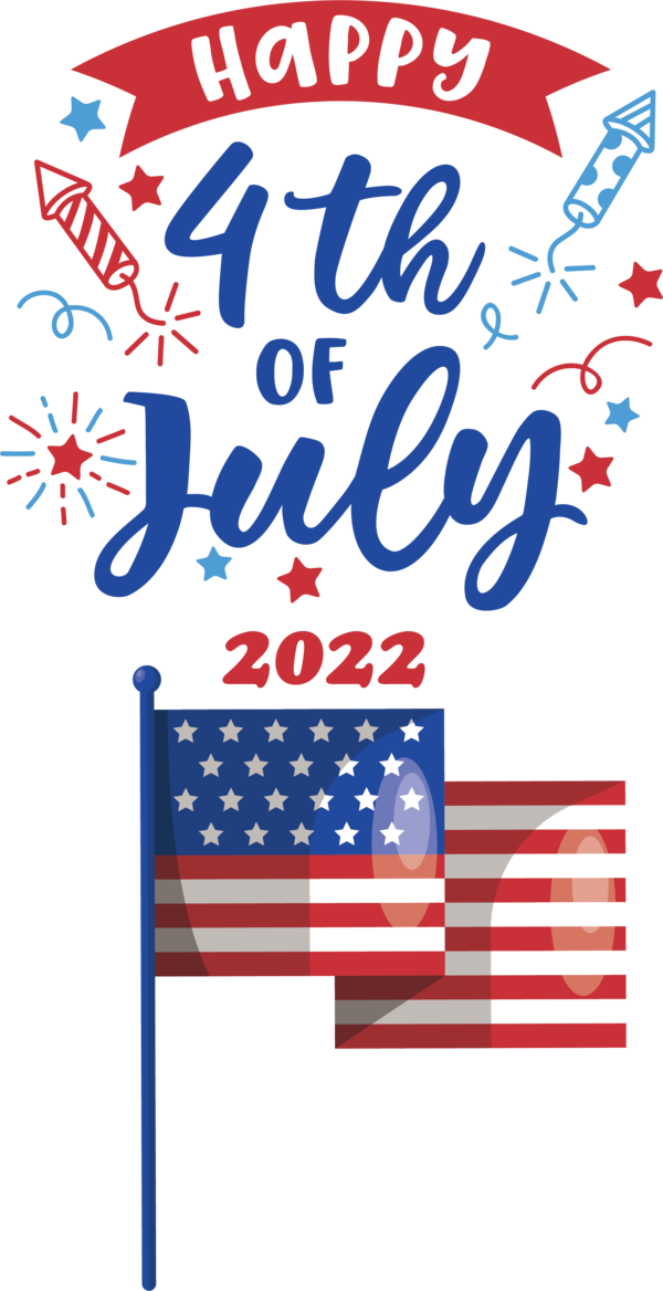 Transparent US Independence Day Logo Bàner Design for 4th Of July for Us Independence Day