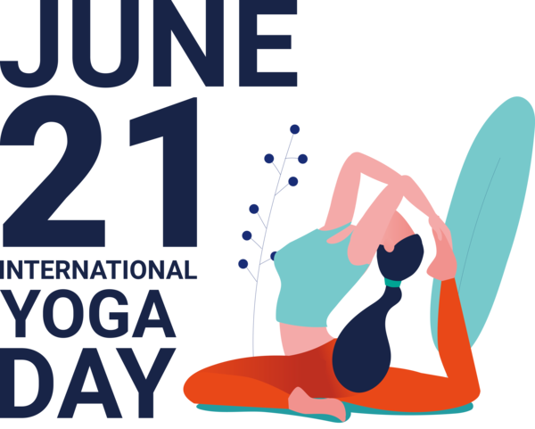 Transparent Yoga Day Design Logo Human for Yoga for Yoga Day