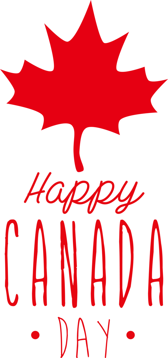 Transparent Canada Day Leaf Black and White M Tree for Happy Canada Day for Canada Day