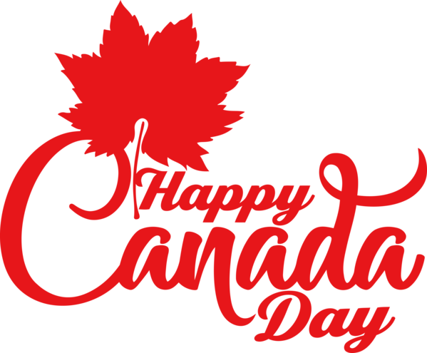 Transparent Canada Day Leaf Flower Logo for Happy Canada Day for Canada Day