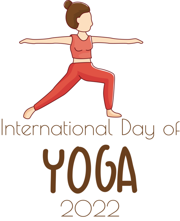Transparent Yoga Day Logo Cartoon Joint for Yoga for Yoga Day