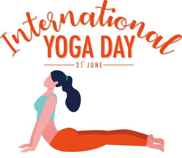 Transparent Yoga Day Human Joint Logo for Yoga for Yoga Day
