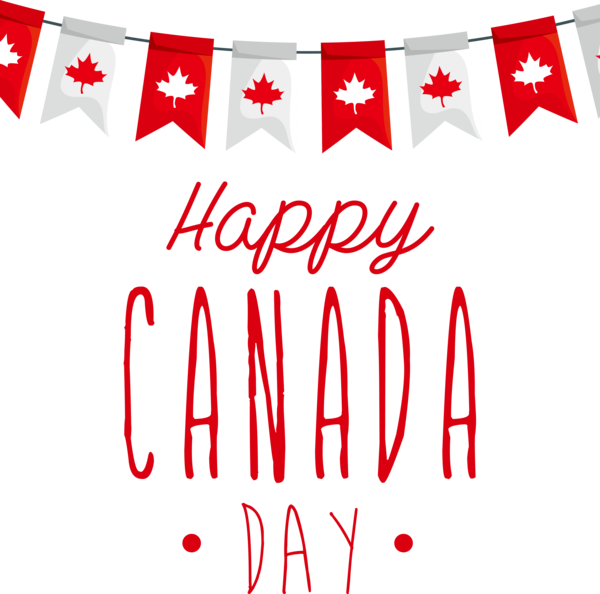 Transparent Canada Day Canada Flag of Canada Flag for Happy Canada Day for Canada Day