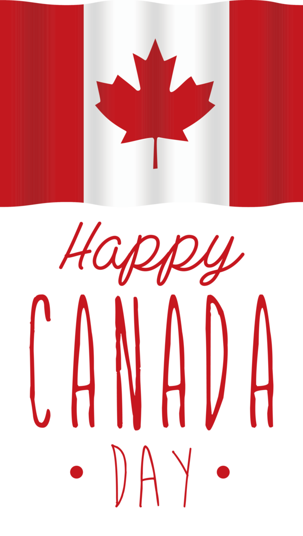 Transparent Canada Day Logo Design Red for Happy Canada Day for Canada Day