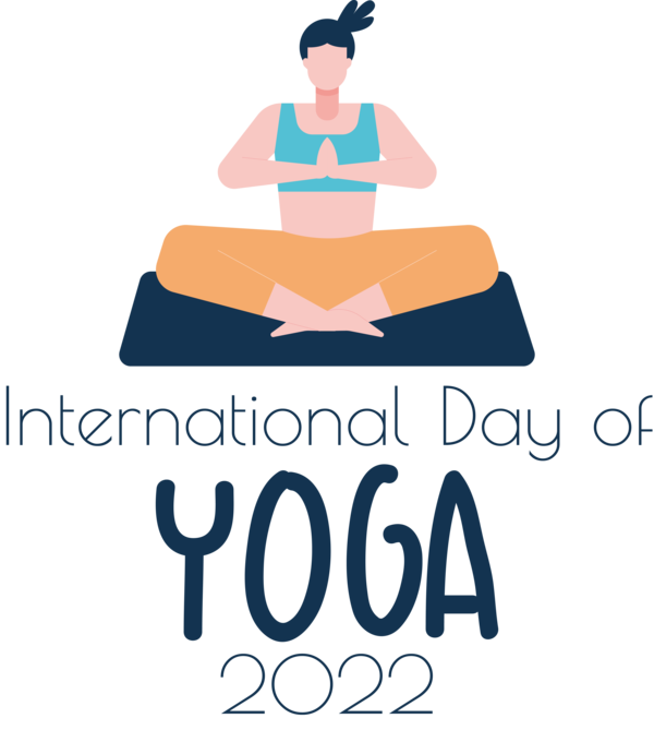 Transparent Yoga Day Human Logo Joint for Yoga for Yoga Day