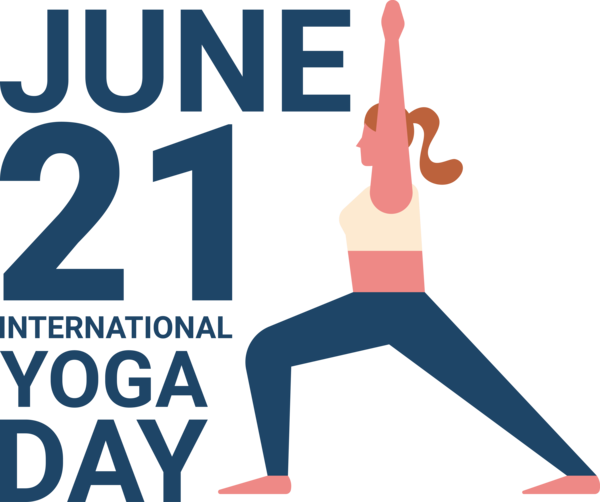 Transparent Yoga Day Human Joint Logo for Yoga for Yoga Day