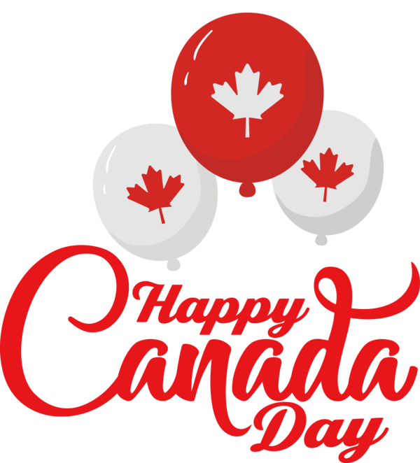 Transparent Canada Day 4-H Canada Logo Text for Happy Canada Day for Canada Day