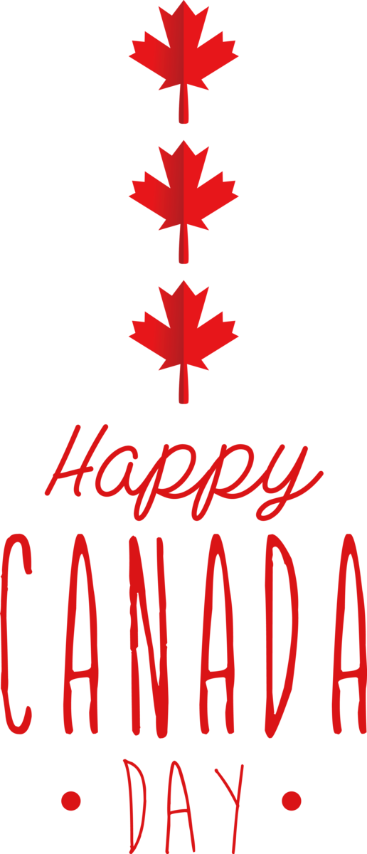 Transparent Canada Day Christmas Tree Christmas Spruce for Happy Canada Day for Canada Day