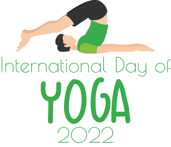Transparent Yoga Day Human Logo Yoga Mat for Yoga for Yoga Day