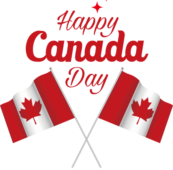 Transparent Canada Day Canada Logo Red for Happy Canada Day for Canada Day