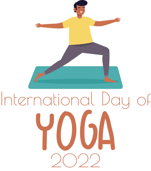 Transparent Yoga Day Logo Design Physical fitness for Yoga for Yoga Day