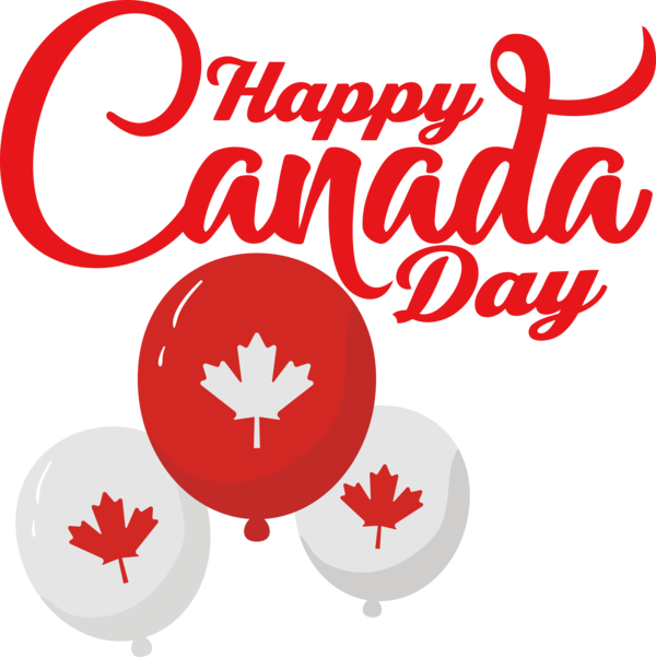 Transparent Canada Day 4-H Canada Logo Line for Happy Canada Day for Canada Day