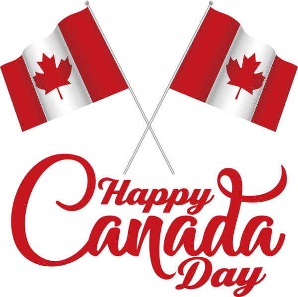 Transparent Canada Day Logo Canada Red for Happy Canada Day for Canada Day