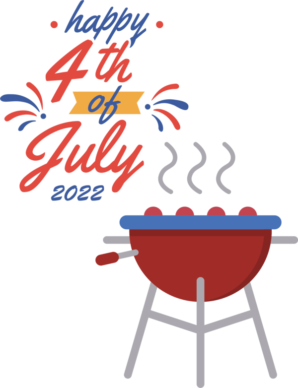 Transparent US Independence Day Logo Cartoon Design for 4th Of July for Us Independence Day