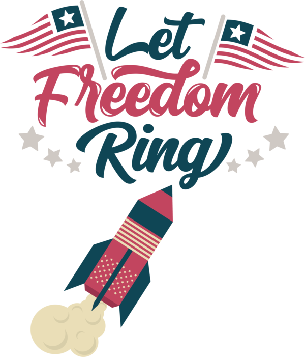 Transparent US Independence Day Logo Line Mathematics for Let Freedom Ring for Us Independence Day