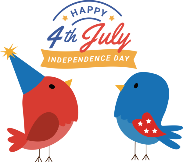 Transparent US Independence Day Logo Beak Line for 4th Of July for Us Independence Day