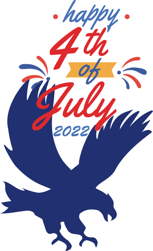 Transparent US Independence Day Birds Design Beak for 4th Of July for Us Independence Day