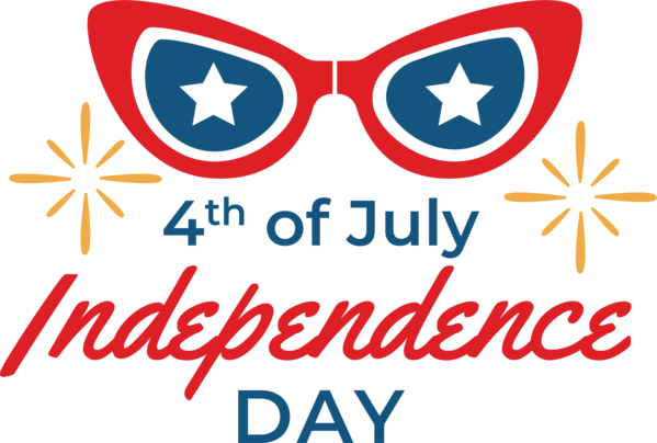 Transparent US Independence Day Glasses Cult of Mac Logo for 4th Of July for Us Independence Day