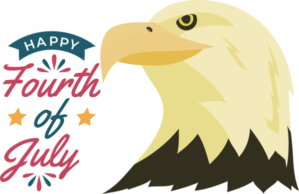 Transparent US Independence Day Birds Bird of prey Beak for 4th Of July for Us Independence Day