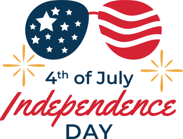 Transparent US Independence Day Logo Line GivingTuesday for 4th Of July for Us Independence Day