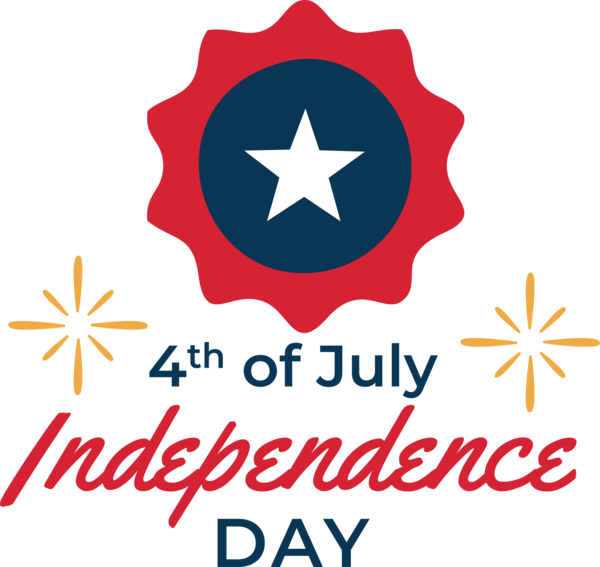 Transparent US Independence Day Logo Design Political party for 4th Of July for Us Independence Day